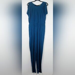 CATHERINE MALANDRINO HARLEY SILK BLEND JUMPSUIT.